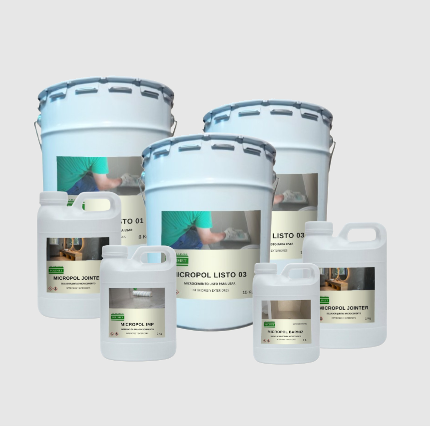 Kit de microcemento Micropol